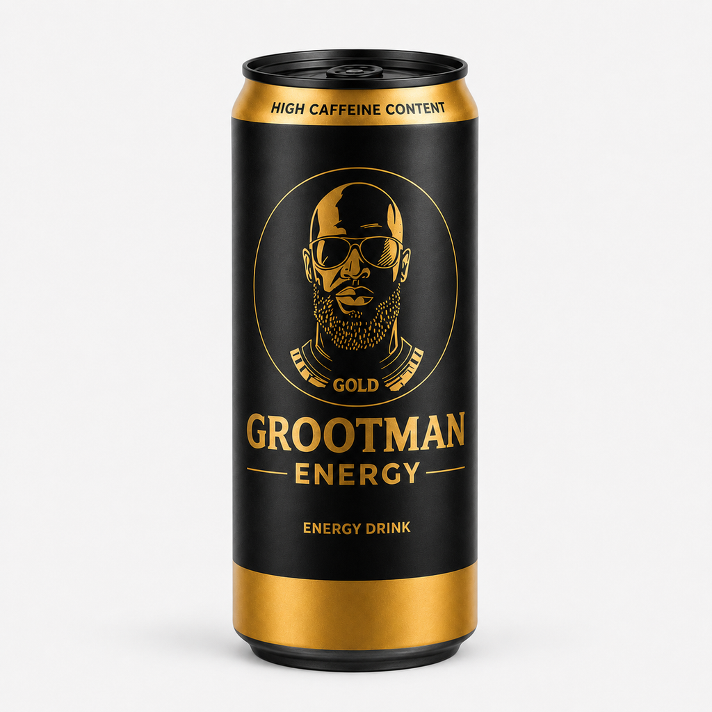 Grootman Energy Gold 300ml can